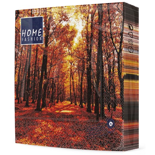 20 Servietten Autumn Forest - Sonniger Herbstwald 33x33cm