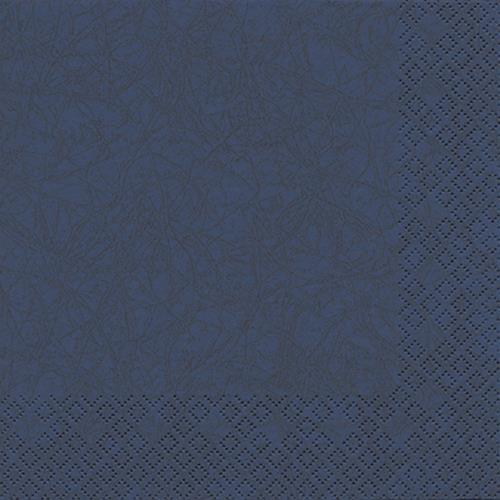 20 Servietten Modern Colours dunkelblau 33x33cm