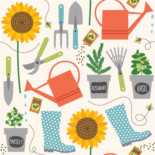 20 Cocktailservietten Gardening - Arbeiten im Garten 24x24cm