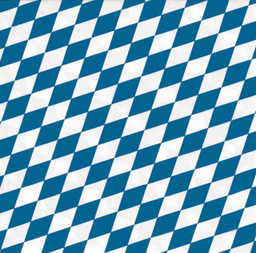 20 Servietten Bayernraute 33x33cm