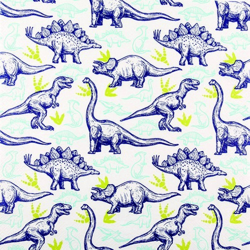 20 Servietten Dinosaurs - Dinosaurier 33x33cm