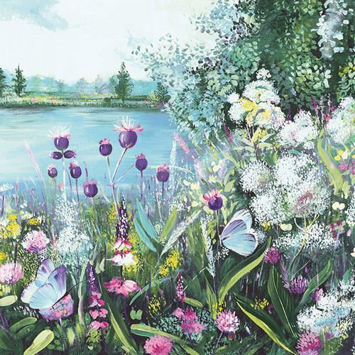 20 Servietten Lake View - Ein Tag am See 33x33cm