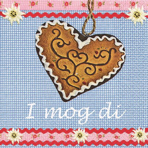 20 Servietten I mog di 33x33cm