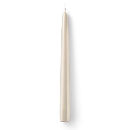 Spitzkerze rund Uni champagner Ø2,4cm, Höhe 24cm