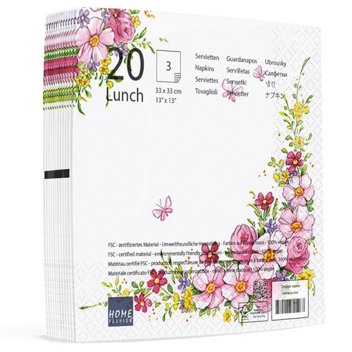Motivservietten Home Fashion
