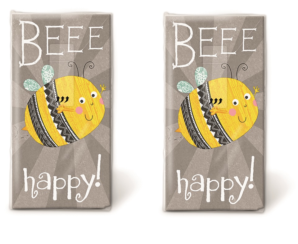 2x 10 Taschentücher Beee happy