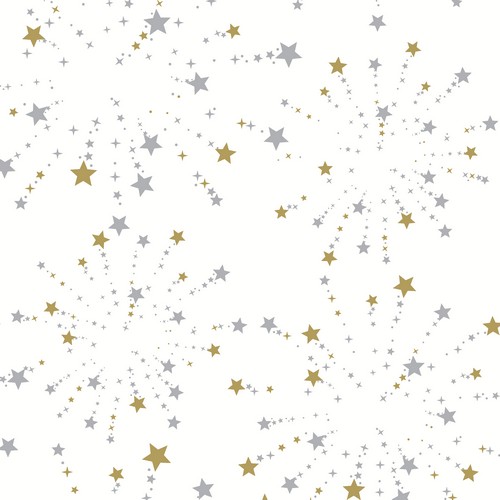 16 Servietten geprägt Moments Sparklers - Feuerwerk am Himmel 33x33cm