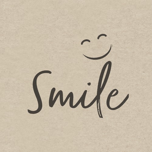 25 Servietten nachhaltig Natural Smile - Zum Grinsen 33x33cm