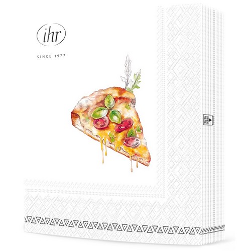 20 Servietten Cheezy Pizza - Leckere Pizza 33x33cm