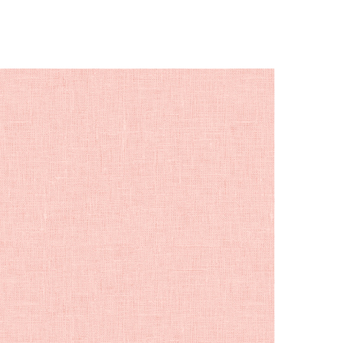 20 kleine Cocktailservietten Linen Mellow Rose - Uni Leinenstruktur soft rosa 25x25cm