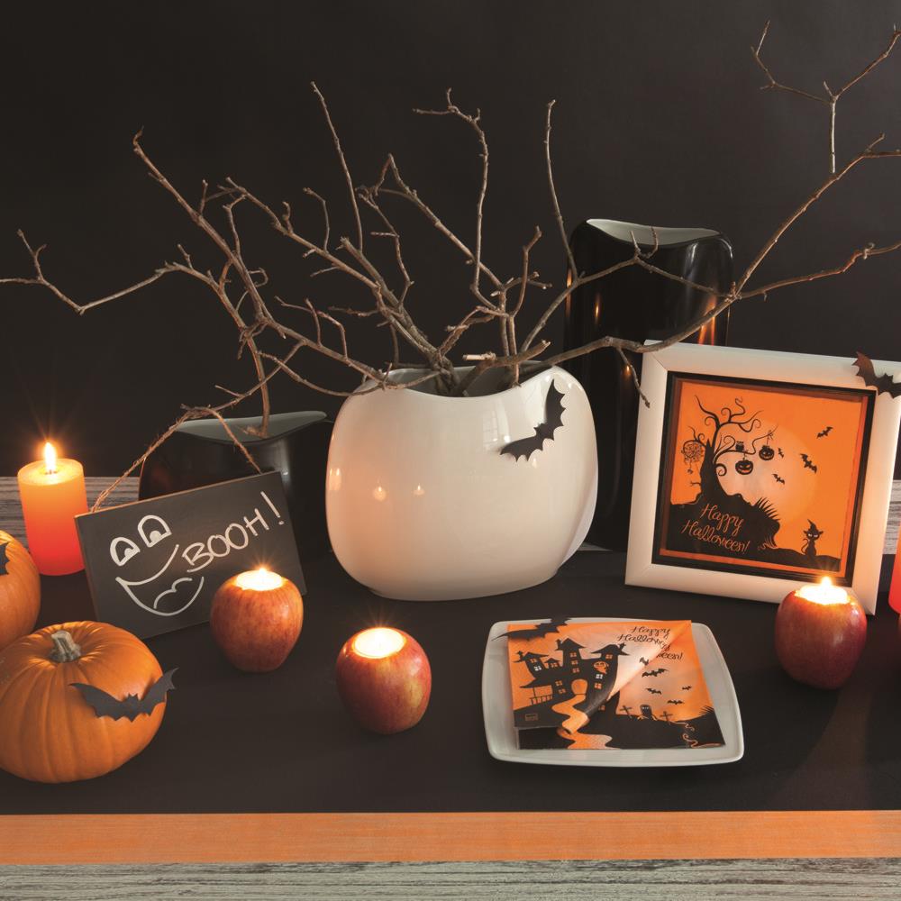 20 Servietten 2 in 1 Halloween 33x33cm