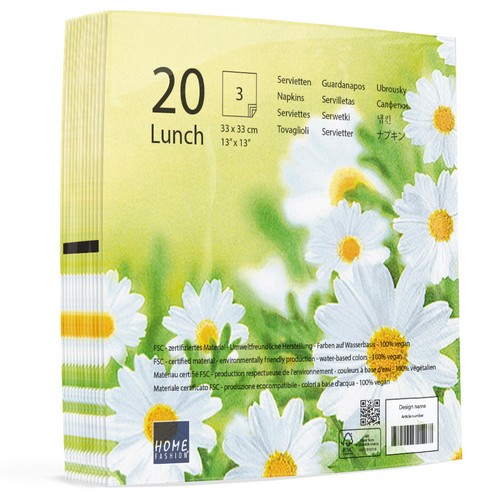Motivservietten Home Fashion