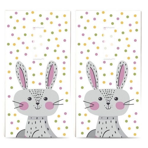 2x 10 Taschentücher Happy Bunny - Glücklicher Hase