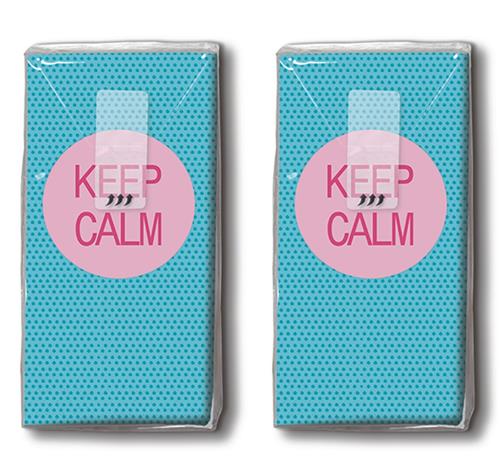 DP 10 Taschentücher Keep Calm