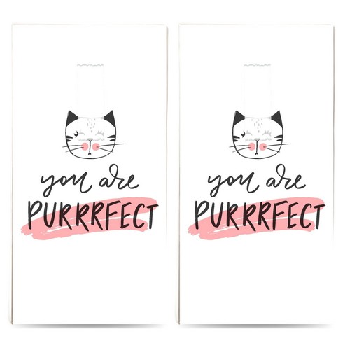 2x 10 Taschentücher Purrrfect - Du bist perfekt