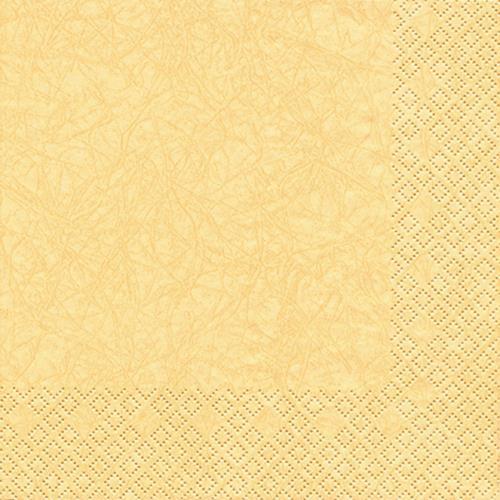 20 Servietten Modern Colours champagner 33x33cm