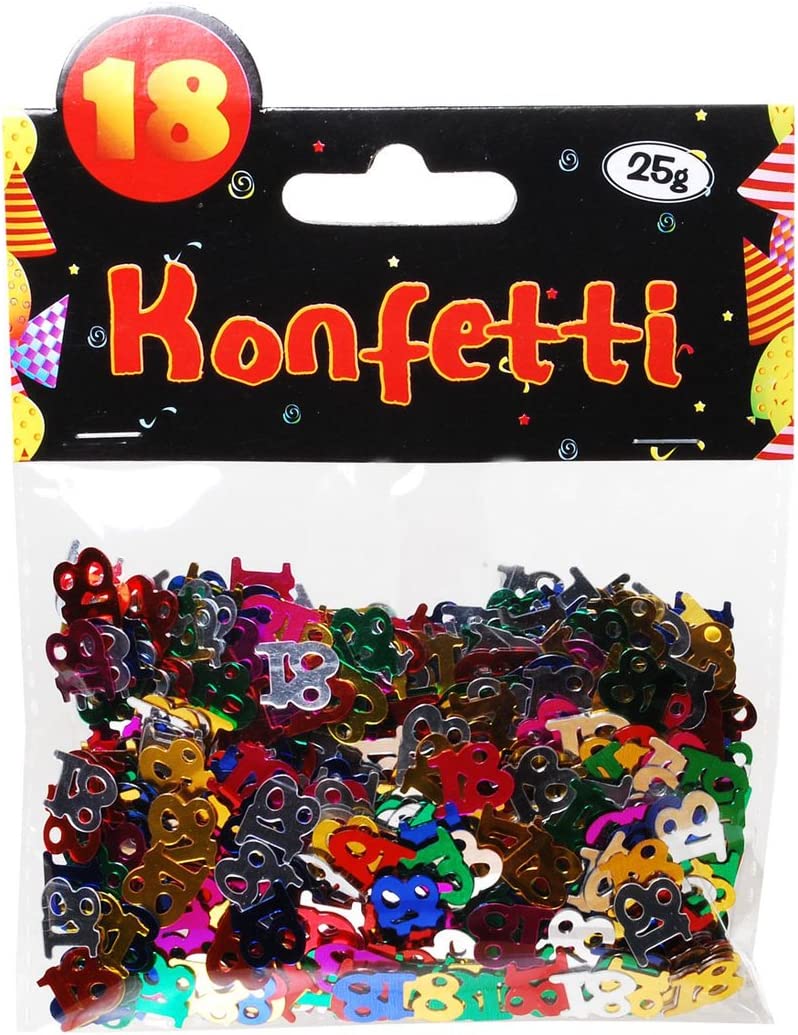 Konfetti 18 bunt