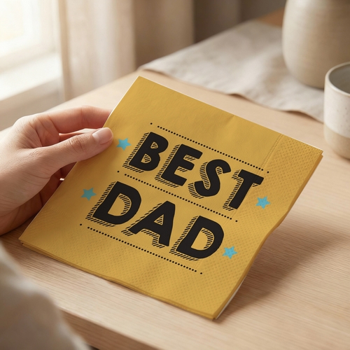 20 Servietten Best dad - Bester Dad 33x33cm