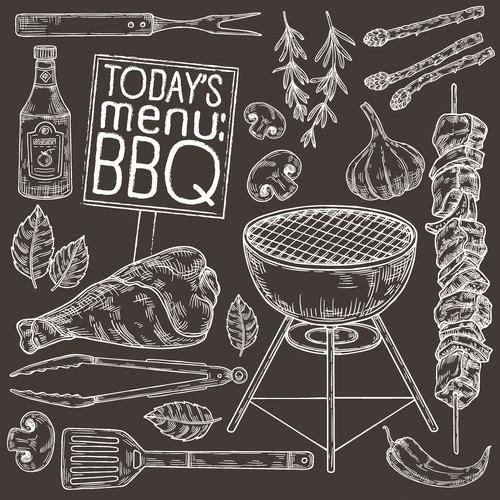 20 Servietten BBQ Today - Vorbereitung zum Grillen 33x33cm