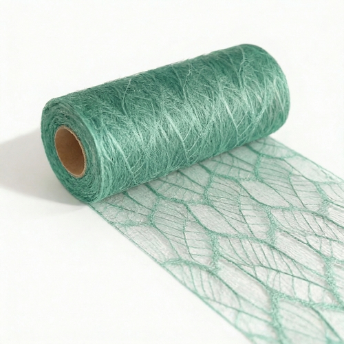 Tischläufer Nature Line aus Vlies Eucalyptus green - eukalyptusgrün 15cm x 15m