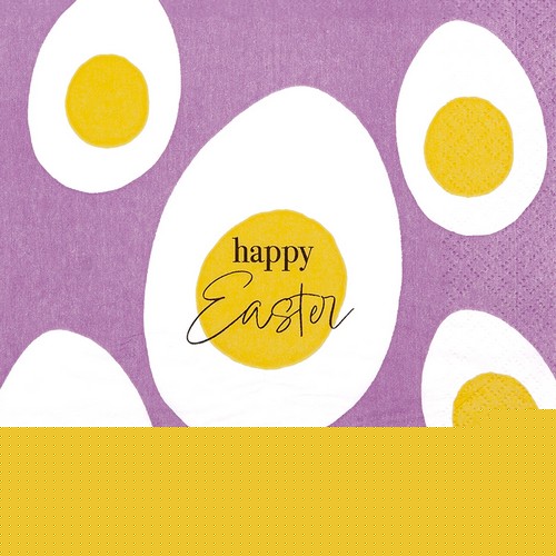 20 Servietten Happy Easter Egg - Eier zu Ostern 33x33cm