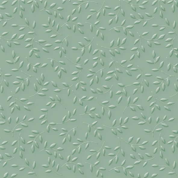 16 Servietten mit Prägung Leaves eucalyptus - Geprägte Blätter eukalyptus 33x33cm