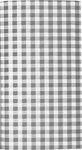 Mitteldecke Karo grey - Karo grau 80x80cm