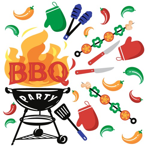 20 Servietten BBQ Mix - Bereit für das Barbecue 33x33cm