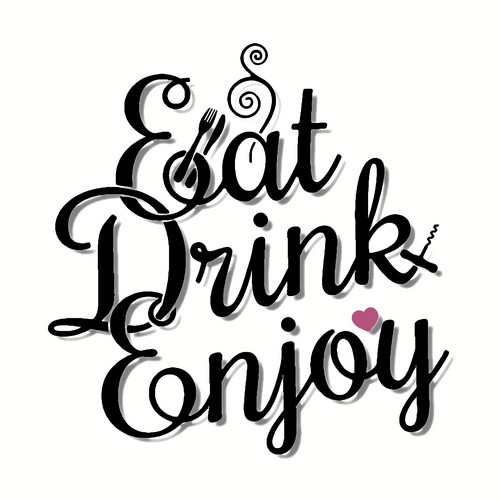 20 Servietten Eat and drink - and enjoy 33x33cm