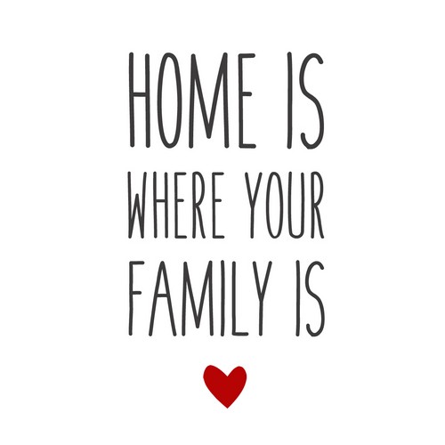 20 Servietten Your Family - Home is where your Family is 33x33cm