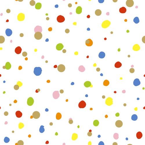 20 Servietten Birthday Confetti - Bunte Kleckse 33x33cm