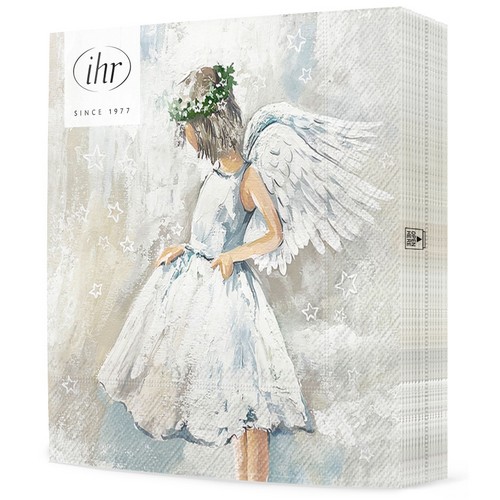 20 Servietten My Angel - Reiner, ruhiger Engel 33x33cm