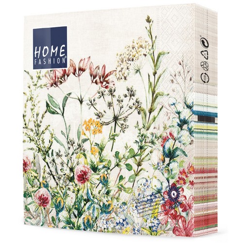 20 Servietten Wild Meadow - Wilde Blumenwiese 33x33cm