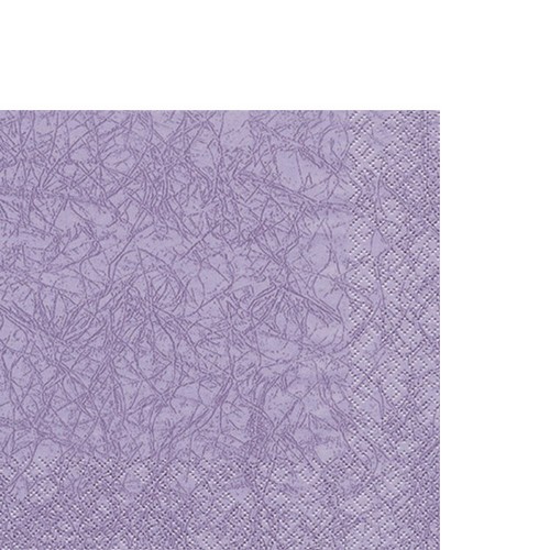 20 kleine Cocktailservietten Modern Colours lilac - flieder 25x25cm