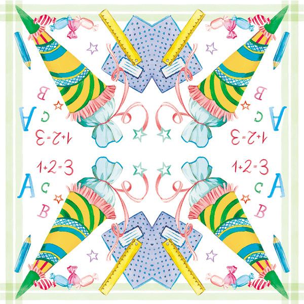 20 Servietten School Start - Einschulung 33x33cm