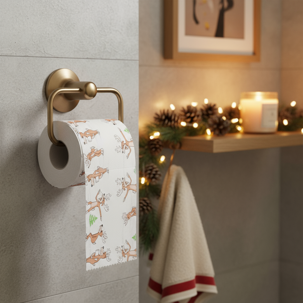 Toilettenpapier Weihnachten