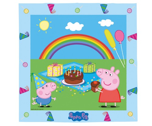 20 Servietten Peppa Pig 33x33cm
