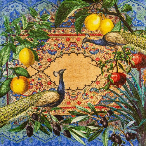 20 Servietten 1001 Nights - Indische Oase 33x33cm