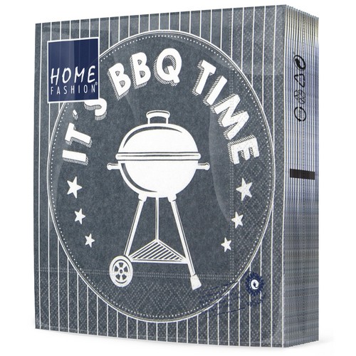 20 Servietten BBQ Time 33x33cm
