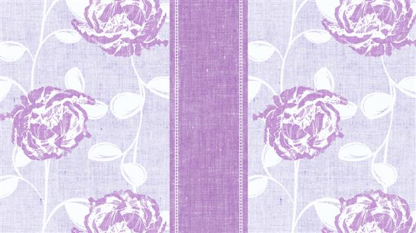 Tischläufer Cottone Plus Cloe flieder 40cm x 24m