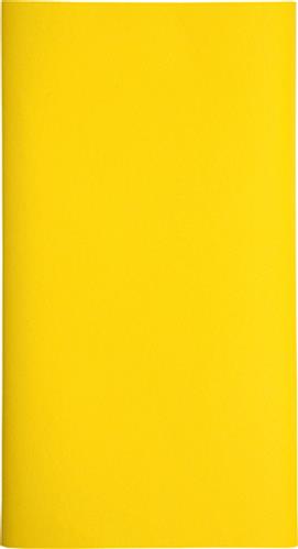 Mitteldecke Uni gelb 80x80cm