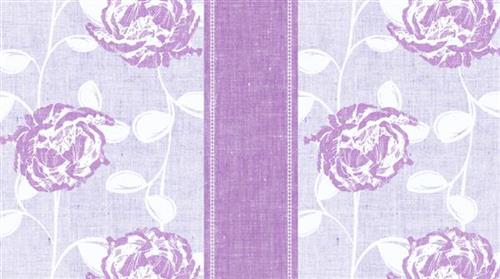 Tischläufer Cottone Plus Cloe flieder 40cm x 24m