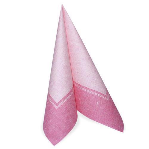 50 Servietten Cottone Dinner Linum rosa 40x40cm