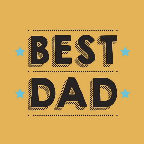 20 Servietten Best dad - Bester Dad 33x33cm