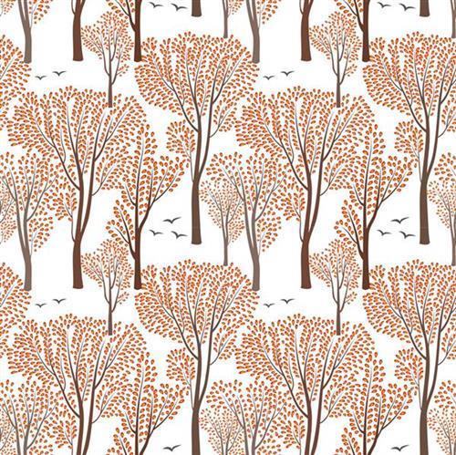 20 Servietten Red Forest - Roter Wald 33x33cm
