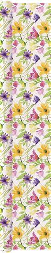 Tischtuchrolle Lucy - Gemalte Blumen 500x120cm