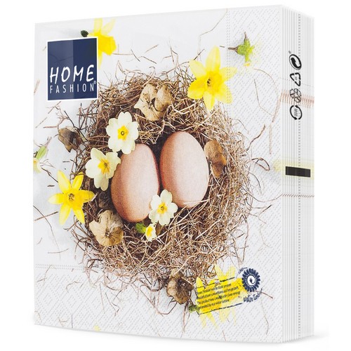 20 Servietten Easter Basket - Eier im Osternest 33x33cm