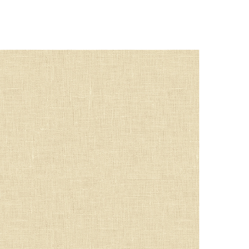 20 kleine Cocktailservietten Linen Cream - Uni Leinenstruktur creme 25x25cm