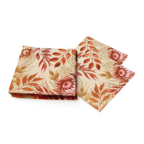 20 Servietten Fall blossom - Moderne Herbstszene 33x33cm