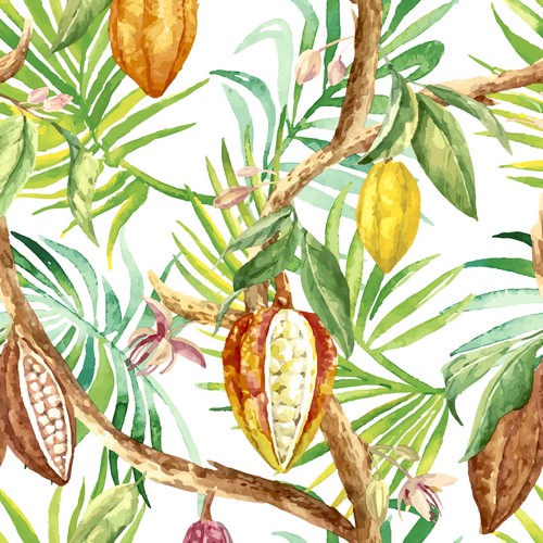 20 Servietten Coco Tropic - Tropische Früchte im Urwald 33x33cm